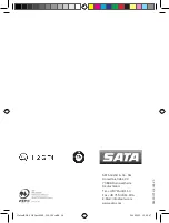 Предварительный просмотр 64 страницы SATA SATAjet 4000 Series Operating Instructions Manual