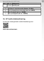 Предварительный просмотр 81 страницы SATA SATAjet 5000 B RP Operating Instructions Manual