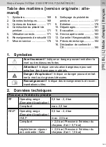 Preview for 169 page of SATA SATAjet X 5500 Operating Instructions Manual