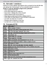 Preview for 97 page of SATA sataminijet 4400 B Operating Instructions Manual