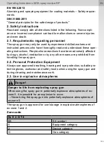 Preview for 120 page of SATA spray master RP Operating Instructions Manual