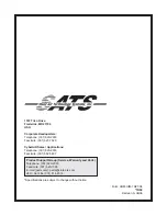 Preview for 44 page of SATA STEAMaster+ SERIES Installation, Operation & Maintenance Manual