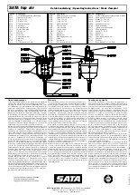 Предварительный просмотр 4 страницы SATA TopAir 89086 Operating Instructions