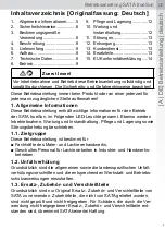 Preview for 5 page of SATA TrueSun Operating Instructions Manual