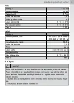 Preview for 97 page of SATA TrueSun Operating Instructions Manual