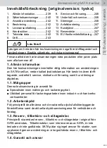 Preview for 239 page of SATA TrueSun Operating Instructions Manual