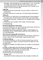 Preview for 9 page of SATA Vision 2000 Operating Instructions Manual