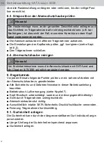 Preview for 14 page of SATA Vision 2000 Operating Instructions Manual