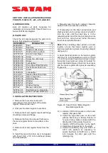 Предварительный просмотр 17 страницы SATAM 7888 Series Description, Installation, Operations And Maintenance Manual