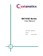 Satamatics SAT-202 User Manual preview