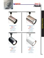 Preview for 2 page of Satco Products MR11 Mini Square Catalog