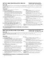 Preview for 2 page of Satco NUVO LIGHTING 65-064 Installation And Service Instructions