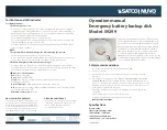 Satco Nuvo Lighting S9299 Operation Manual preview