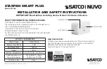 Satco NUVO STARFISH S11266 Installation And Safety Instructions предпросмотр