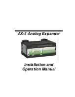 Предварительный просмотр 2 страницы Satec AX-8 Installation And Operation Manual