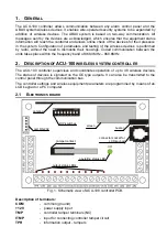 Preview for 5 page of Satel Abax ACU-100 User Manual