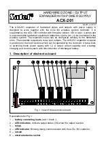 Satel ACX-201 Manual preview