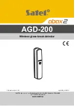 Preview for 1 page of Satel AGD-200 Quick Start Manual