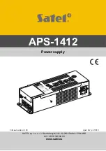 Satel APS-1412 Manual preview