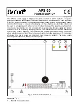 Satel APS30BO Manual предпросмотр