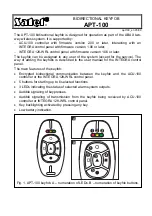 Preview for 1 page of Satel APT-100 Quick Start Manual