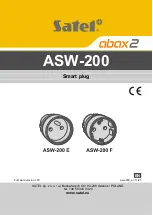 Предварительный просмотр 1 страницы Satel ASW-200 Quick Start Manual