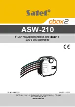 Satel ASW-210 Manual preview