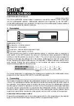 Preview for 1 page of Satel CA-64 ADR-MOD Quick Start Manual