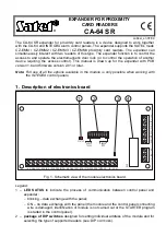 Satel CA-64 SR Manual preview