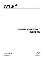 Preview for 1 page of Satel GSM-4S User Manual