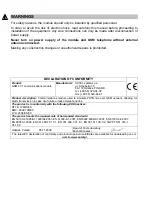 Preview for 2 page of Satel GSM LT-1 User Manual