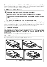 Предварительный просмотр 3 страницы Satel GSM-X Quick Installation Manual