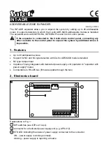 Satel INT-ADR Manual preview