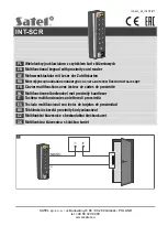 Satel INT-SCR Quick Installation Manual preview