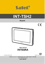 Satel INTEGRA INT-TSH2 User Manual preview