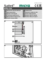 Предварительный просмотр 1 страницы Satel micra MRU-300 Manual