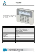 Предварительный просмотр 2 страницы Satel PRF-LCD User Manual