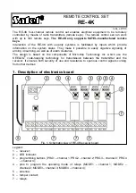 Satel RE-4K Instruction Manual preview