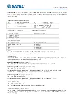 Preview for 2 page of Satel RS-LINK 100 User Manual