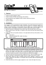 Предварительный просмотр 1 страницы Satel S-4 Instructions