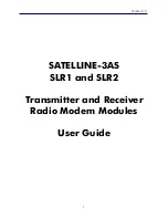 Satel SATELLINE-3AS SLR1 User Manual preview