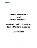 Preview for 1 page of Satel SATELLINE-M3-R1 User Manual