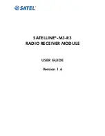 Preview for 1 page of Satel SATELLINE-M3-R3 User Manual