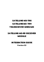 Предварительный просмотр 1 страницы Satel SATELLINE-M3-R9 Integration Manual