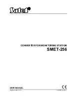 Preview for 1 page of Satel SMET-256 User Manual