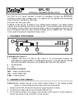 Preview for 1 page of Satel SPL-TO Quick Start Manual