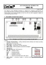 Preview for 1 page of Satel VMG-16 Manual