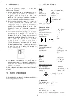 Preview for 21 page of Satelec Mini LED Autofocus User Manual