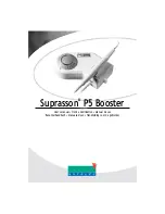 Satelec Suprasson P5 Booster User Manual preview