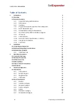 Preview for 3 page of SatExpander SatX Installation And Operation Manual